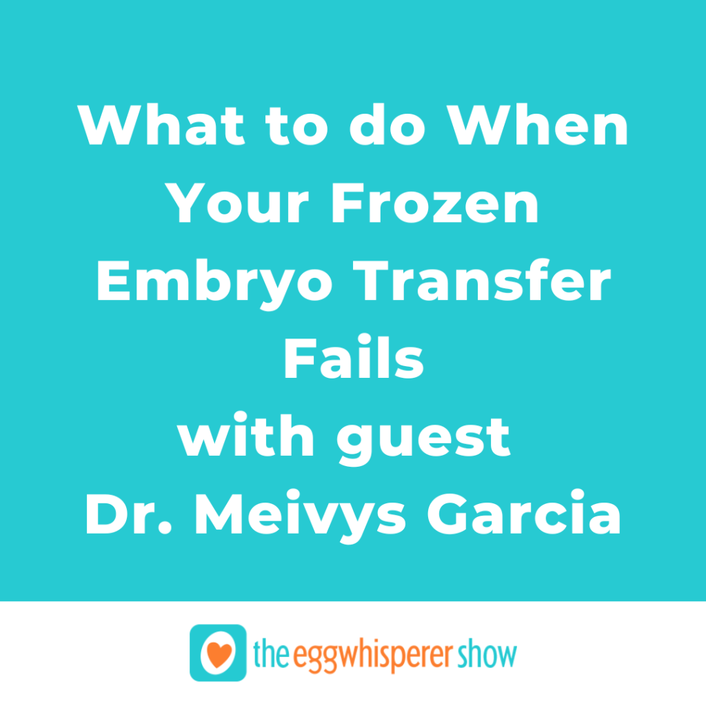 What to do When Your Frozen Embryo Transfer Fails with Dr. Meivys Garcia