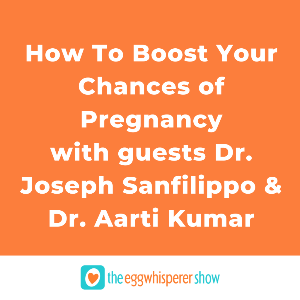 How To Boost Your Chances of Pregnancy with guests Dr. Joseph Sanfilippo and Dr. Aarti Kumar