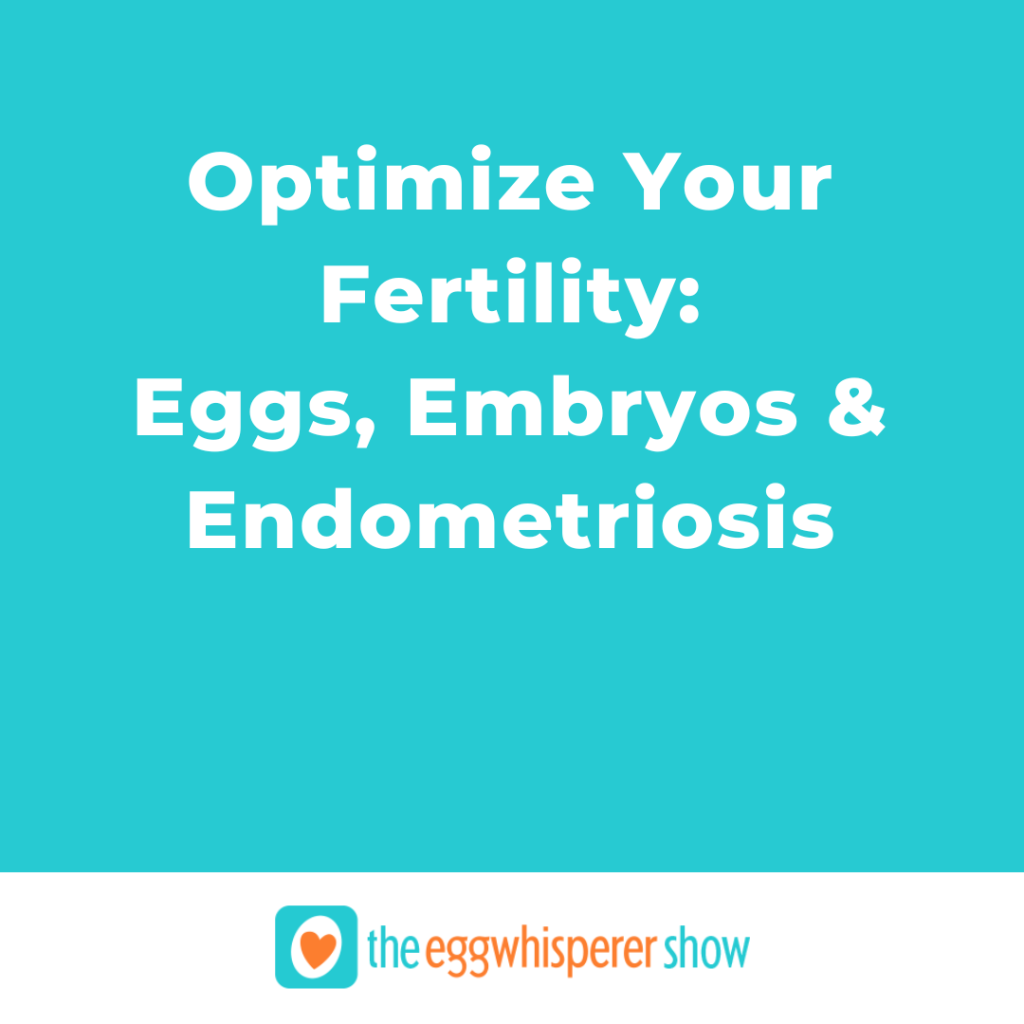 Optimize Your Fertility: Eggs, Embryos & Endometriosis